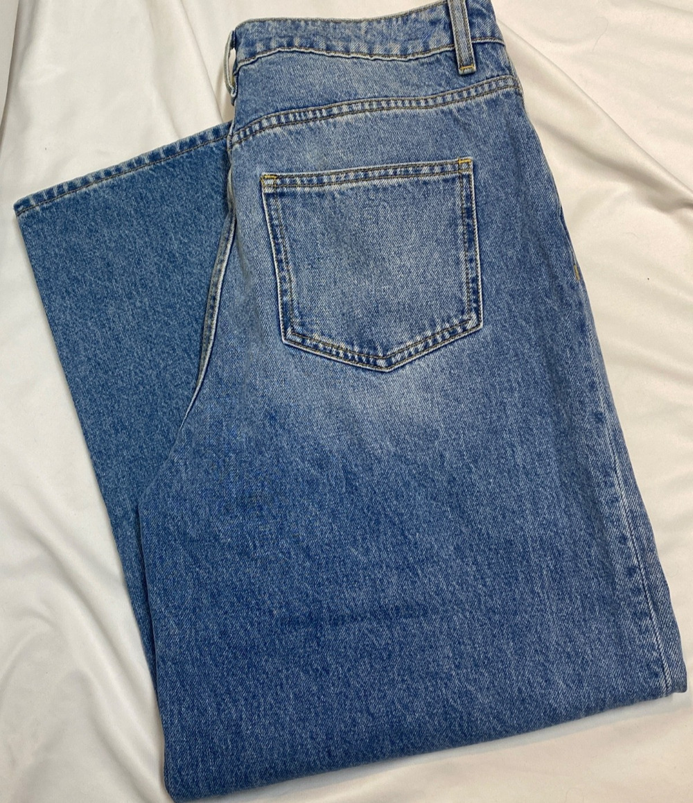Asos Jeans Womens Wide Leg Jeans New w/Tags 30W 26 Inseam